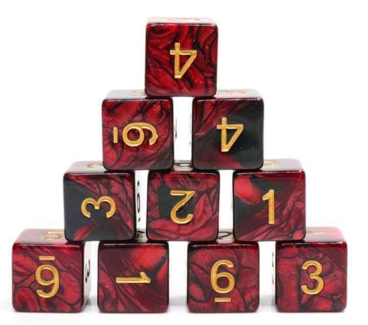 Foam Brain Games Jokers Wild - 12 piece D6s